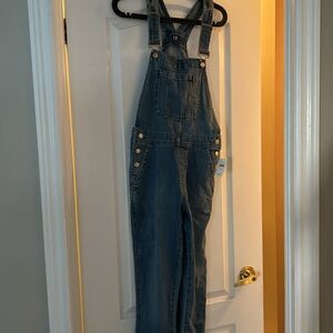 GAP Denim Crop Overalls - Size XS- New with Tags